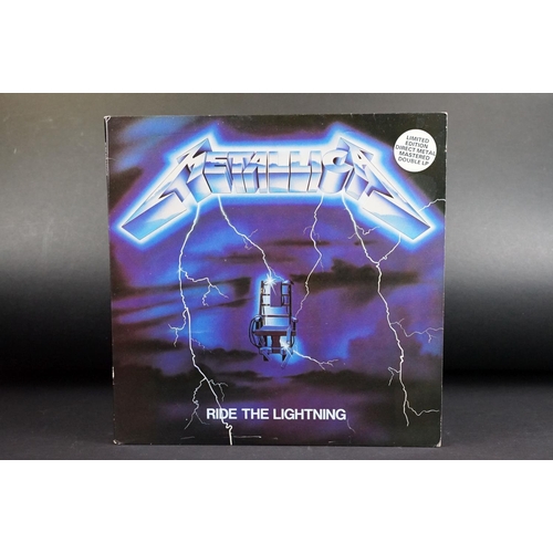 71 - Vinyl - 2 Metallica LPs to include Ride The Lightning 1987 UK ltd edition double LP (MFN 27 DM) Vg+/... 