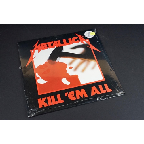 71A - Vinyl - Metallica Kill 'Em All limited edition reissue from 1987 on Music For Nations MFN 7 DM.  Sea... 