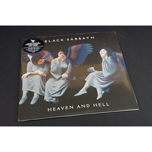 72 - Vinyl - Two sealed reissue LPs to include Black Sabbath Heaven And Hell (BMGCAT784DLP) and Green Day... 