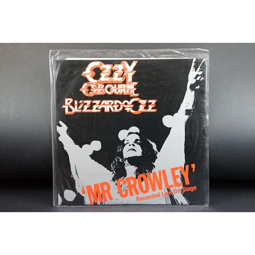 73 - Vinyl - 2 Ozzy Osbourne LPs and 2 12