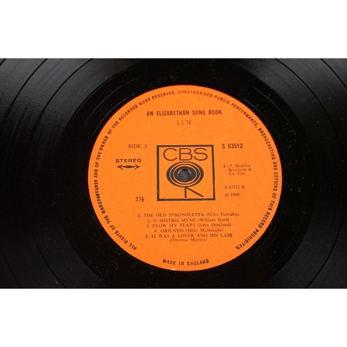 83 - Vinyl - The London Jazz Four LJIV - An Elizabethan Songbook on CBS Records S6351 Stereo pressing.  E... 