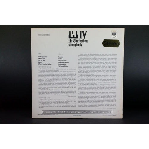 Vinyl - The London Jazz Four LJIV - An Elizabethan Songbook on CBS