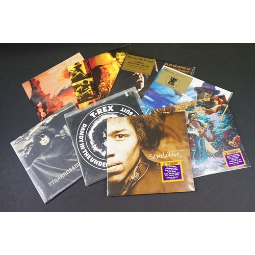 273 - Vinyl - 24 Limited edition Classic Rock 7” singles to include: Jimi Hendrix x 7, T. Rex / Marc Bolan... 