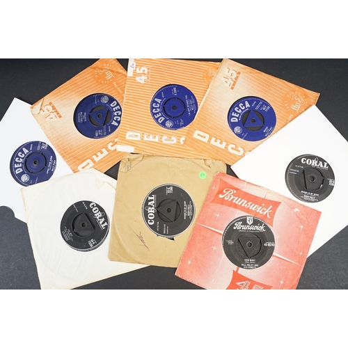 293 - Vinyl - 21 UK pressing 7” singles by Rockabilly / Rock ’N’ Roll greats to include: Elvis Presley x 2... 