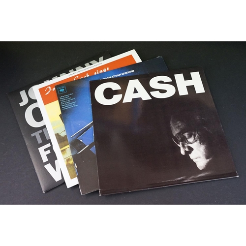 345 - Vinyl - 17 Johnny Cash recent release / reissue LPs spanning his career, along with a The Sun Single... 