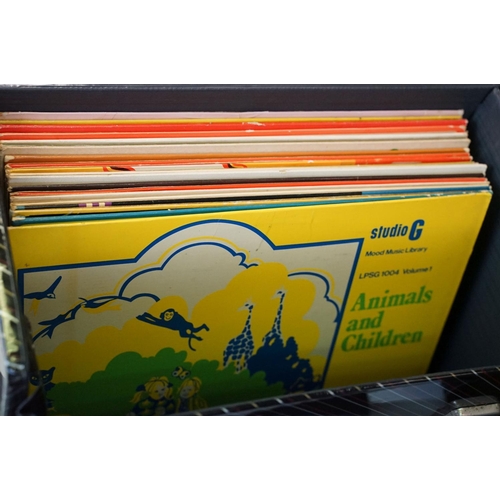 361 - Vinyl - Library Music, 41 library music albums on the Studio G label, including many rarities: James... 