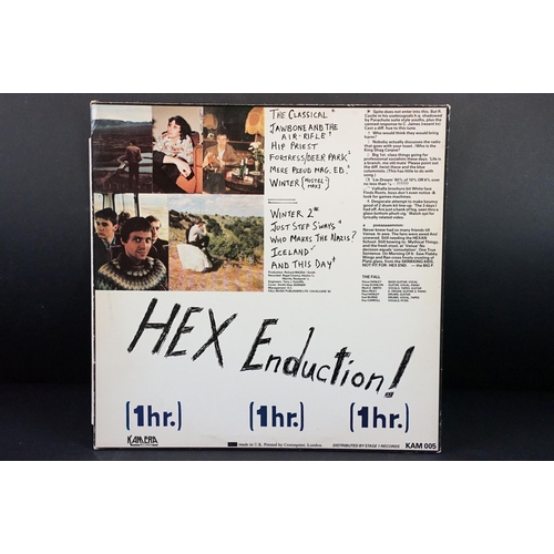 388 - Vinyl - The Fall and related, 6 albums to include: Hex Enduction Hour (UK 1982, Kamera Records KAM 0... 