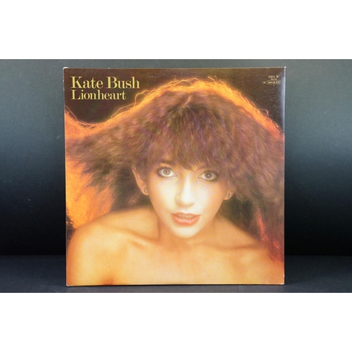 396 - Vinyl - 2 Kate Bush LPs to include Lionheart (EMA 787), and The Kick Inside (EMC 3223).  Ex