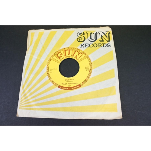 455 - Vinyl - 5 Original USA pressings on Sun Records to include: Anita Wood (Sun 361) VG+,  Tracy Pendarv... 