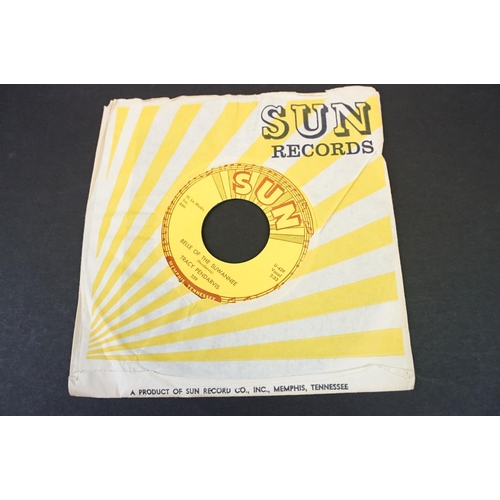 455 - Vinyl - 5 Original USA pressings on Sun Records to include: Anita Wood (Sun 361) VG+,  Tracy Pendarv... 