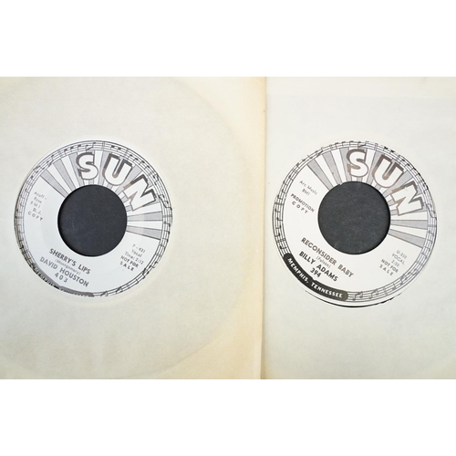 459 - Vinyl - 4 Original USA demo / promo pressings on Sun Records to include: Tony Rossini And The Chippe... 