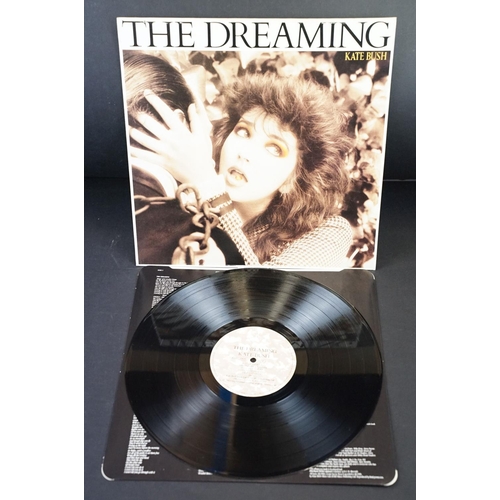 494 - Vinyl - 3 Kate Bush LPs to include The Kick Inside (EMC 3223), The Dreaming (EMC 3419), and Hounds O... 