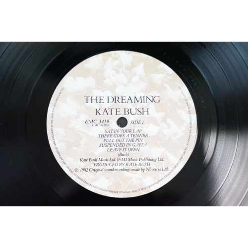 494 - Vinyl - 3 Kate Bush LPs to include The Kick Inside (EMC 3223), The Dreaming (EMC 3419), and Hounds O... 