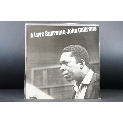 498 - Vinyl - Jazz - 14 John Coltrane albums spanning his career including original pressings and reissues... 