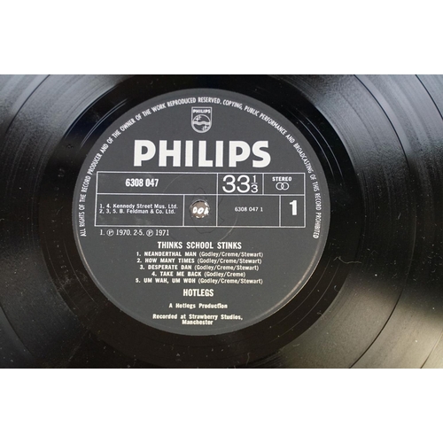 584 - Vinyl - Hotlegs Thinks School Stinks on Philips 6308047.  Gold and black labels, lyric inner, gatefo... 