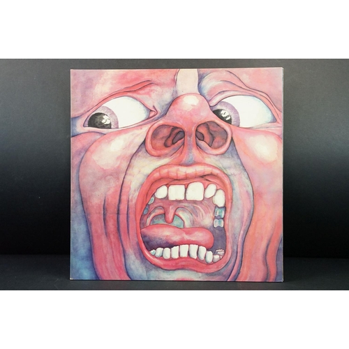 585 - Vinyl - 3 King Crimson LPs on Island Records to include In The Court Of (ILPS 9111), In The Wake Of ... 