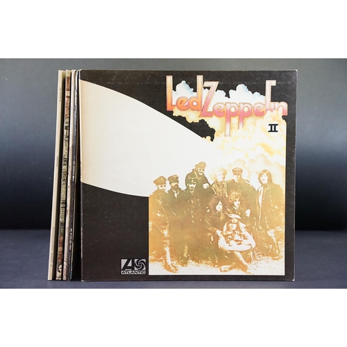 587 - Vinyl - 5 Led Zeppelin LPs to include II (K40037) Lemon Song credit to label & sleeve, III (K50002) ... 