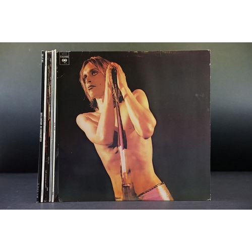 588 - Vinyl - Proto-Punk 7 albums to include: Iggy And The Stooges – Raw Power (Columbia Records BL 32111)... 