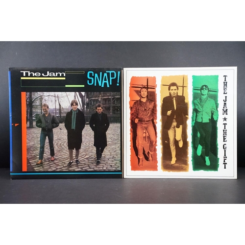 589 - Vinyl - 2 The Jam LPs to include The Gift (Polydor POLD 5055) and Snap (SNAP 1) with bonus EP (SNAP ... 