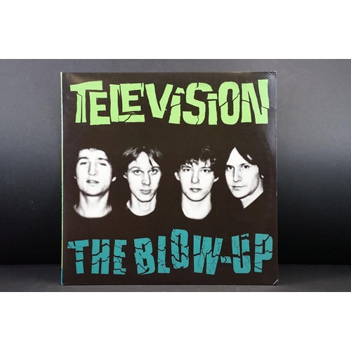 590 - Vinyl - Television & Members, 5 albums to include: The Blow Up (US 2001 double blue vinyl album, ROI... 