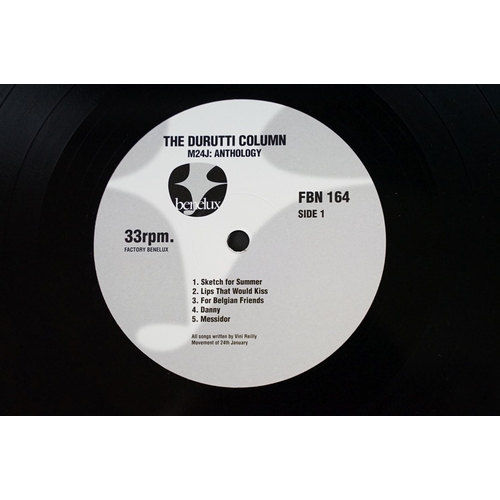 592 - Vinyl - Factory Records 3 albums to include: The Durutti Column – M24J (Anthology) (UK 2018 double a... 