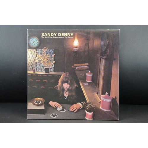 604 - Vinyl - 3 Sandy Denny LPs to include Sandy (ILPS 9207) pink rim Island label, The North Star Grassma... 