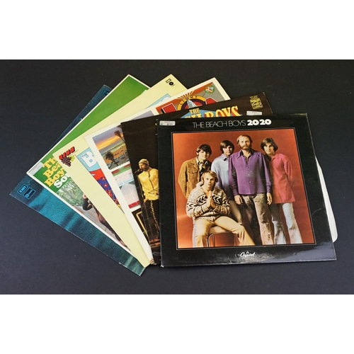 152 - Vinyl - 17 Beach Boys LPs spanning their career including Love You, 20/20, LA (Light Album), Pet Sou... 