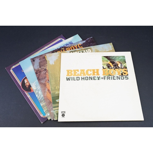 152 - Vinyl - 17 Beach Boys LPs spanning their career including Love You, 20/20, LA (Light Album), Pet Sou... 