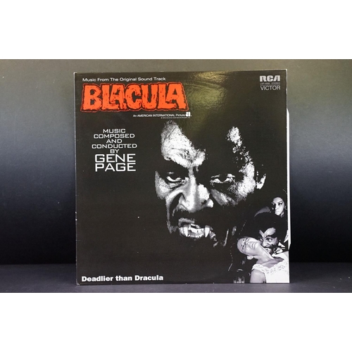 163 - Vinyl - 9 Horror Film Soundtrack Limited Edition albums to include: Roque Baños – Evil Dead - Origin... 