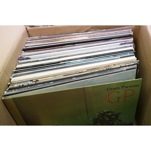 303 - Vinyl - Over 60 mainly country rock / country / folk modern bands, reissues and recent release LPs i... 