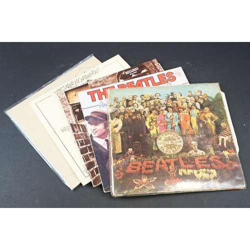 320 - Vinyl - 23 Rock & Pop LPs, 1 vinyl box set, and one cassette box set to include The Beatles x 3, The... 