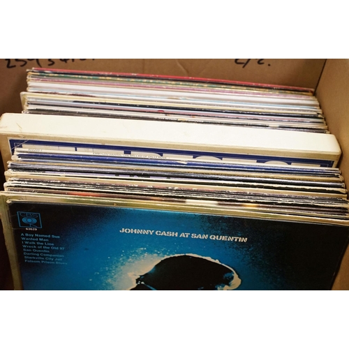 326 - Vinyl - Over 50 Rock & Pop LPs to include Roxy Music, Blondie, Paul Simon, Johnny Cash (large select... 