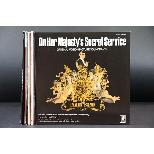 799 - Vinyl - Soundtrack, 8 James Bond Re-issue albums to include: On Her Majesty's Secret Service (006025... 