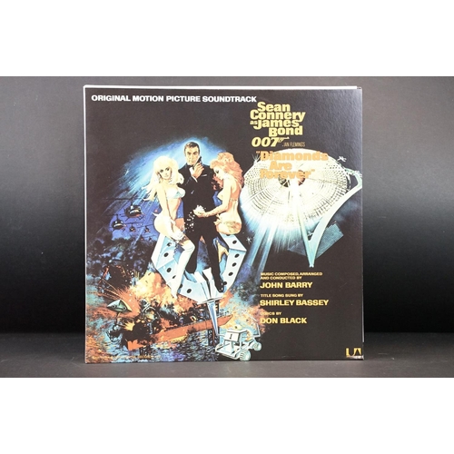 799 - Vinyl - Soundtrack, 8 James Bond Re-issue albums to include: On Her Majesty's Secret Service (006025... 