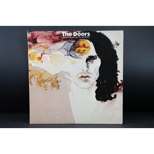 806 - Vinyl - 2 The Doors LPs to include self titled (K42012) and Weird Scenes Inside The Gold Mine (K 1/2... 