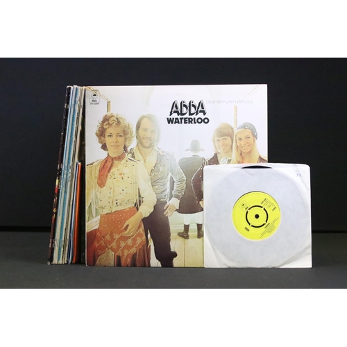 811 - Vinyl - 9 Abba LPs and 8 7