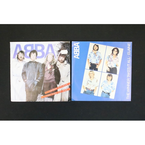 811 - Vinyl - 9 Abba LPs and 8 7