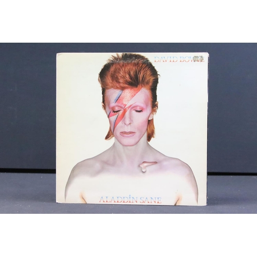 818 - Vinyl - 5 David Bowie LPs to include Hunky Dory (SF8244) RCA Orange label, Mainman/Chrysalis\/Bowie ... 