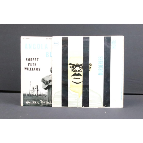 821 - Vinyl - 2 Blues / Worksongs LPs to include Angolas Prisoner's Blues (Collectors Records JGN 1003) an... 