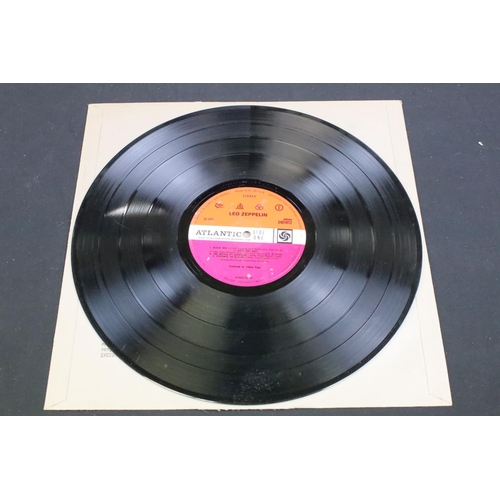 822 - Vinyl - Led Zeppelin IV Four Symbols (2401012) Plum Atlantic labels, Hop to label and inner, inner h... 