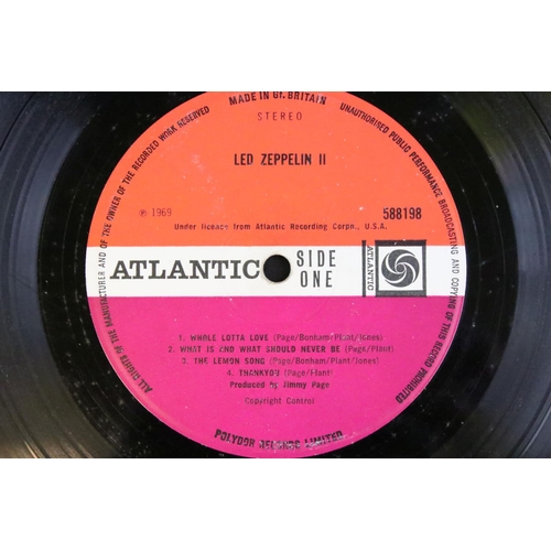 823 - Vinyl - Led Zeppelin Two on Atlantic 588198.  Plum Atlantic labels, Lemon Song to label and sleeve. ... 