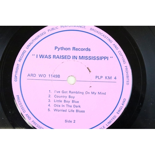 828 - Vinyl - Otis Spann / Robert Junior Lockwood I was In Mississippi 1969 recording.  Vg