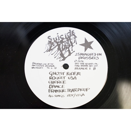 832 - Vinyl - Suicide – 21½ Minutes In Berlin / 23 Minutes In Brussels on Red Star Records (FRANKIE 1).  L... 