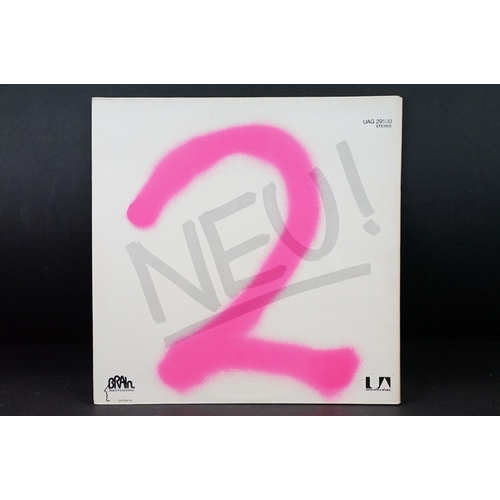 833 - Vinyl - 3 Neu LPs to include self titled (UAS 29396), 2 (UAG 29500) and 75 (UAG 29782).  Vg+