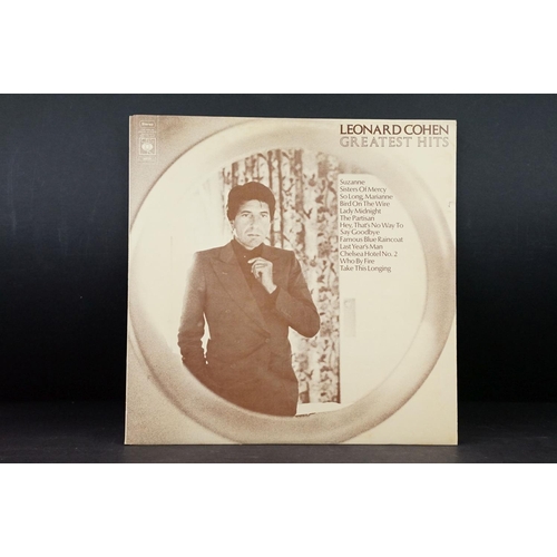 835 - Vinyl - 8 Leonard Cohen LPs to include Songs Of Love And Hate, Death Of A Ladies Man, New Skin For O... 