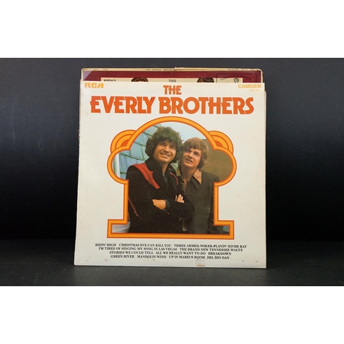 836 - Vinyl - 8 Everly Brothers LPs to include Songs Our Daddy Taught Us, Self Titled, A Date With, Its Ev... 