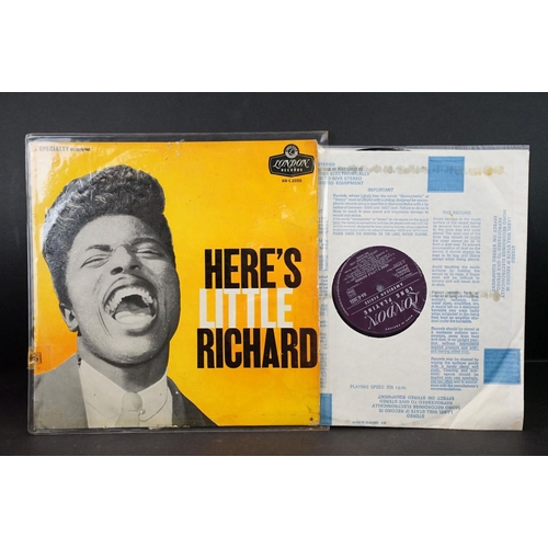 840 - Vinyl - 4 Rock ’N’ Roll albums to include: Little Richard – Here's Little Richard (Original UK 1957 ... 