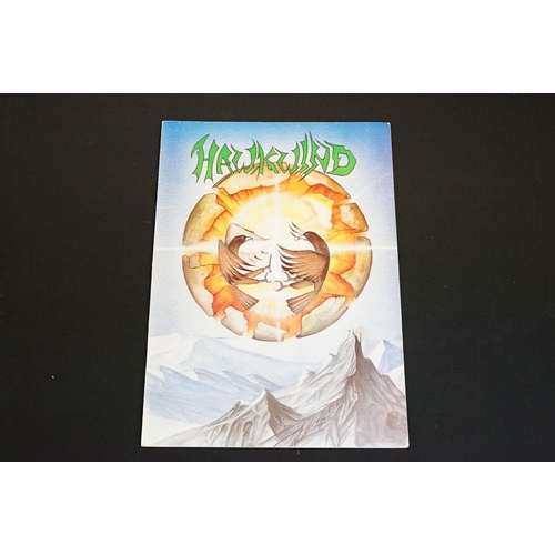 944 - Memorabilia - 4 Hawkwind tour programmes to include 1976, 1980, 1981, 1984.  Good overall condition ... 