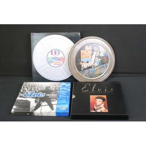 844 - Vinyl / CD’s / Book - Elvis Presley 4 limited edition Box sets to include: 64 Film Hits - The Best F... 