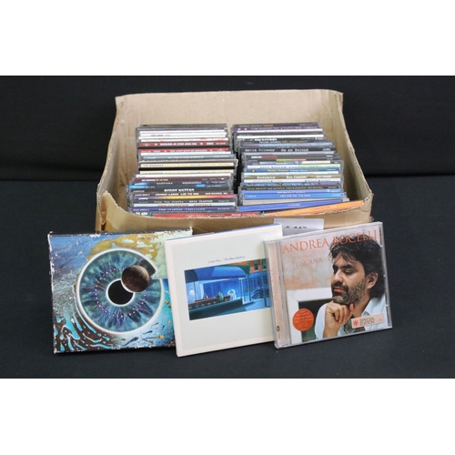 915C - CDs - Over 50 Rock & Pop CDs including Eric Clapton, Santana, JJ Cale, Meatloaf and many more.